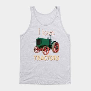 I Love Tractors Fiat Tank Top